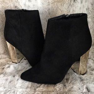 Ankle boot heels